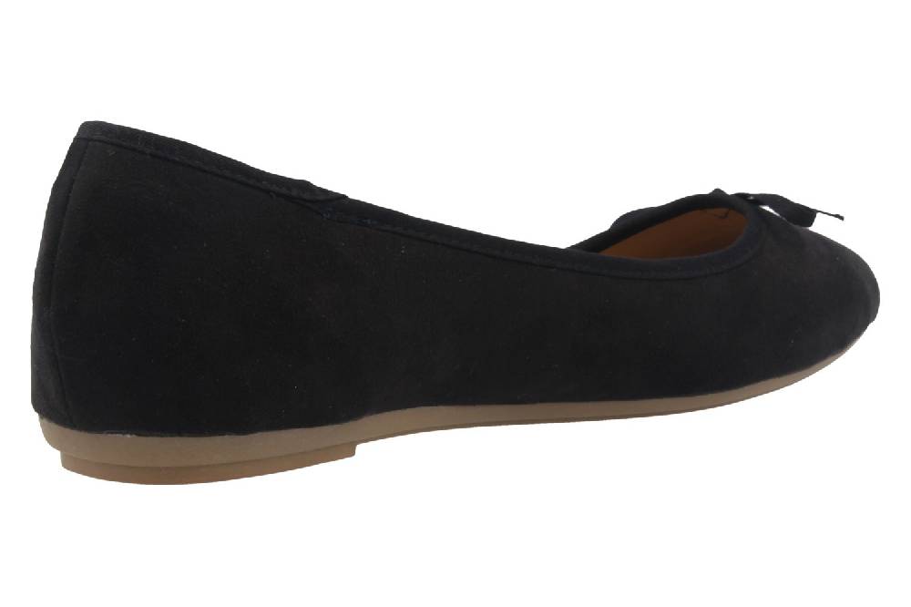 Fitters Footwear Ballerinas In Übergrößen Schwarz 2.589601 2298 Helen Große Damenschuhe