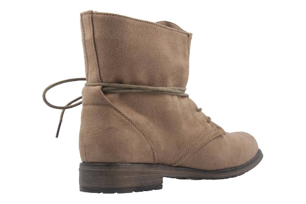 Fitters Footwear Boots In Übergrößen Beige NEW-19860 Große Damenschuhe