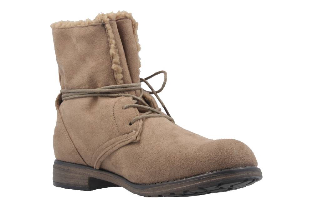 Fitters Footwear Boots In Übergrößen Braun 2.252311W Taupe Mf Große Damenschuhe