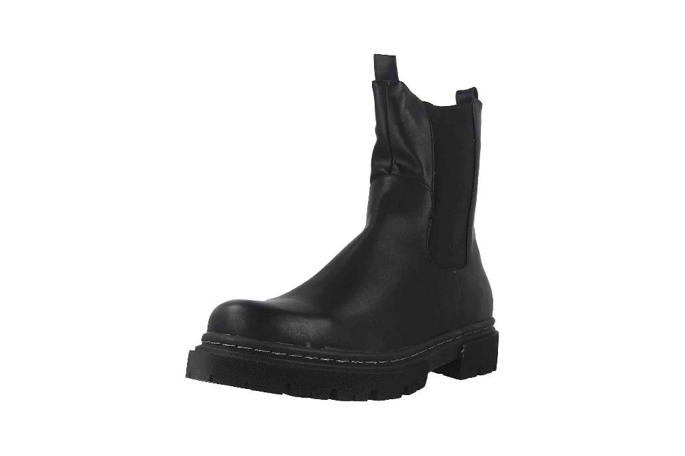 Fitters Footwear Cara Stiefeletten In Übergrößen Schwarz 2.AC3801 Black Große Damenschuhe