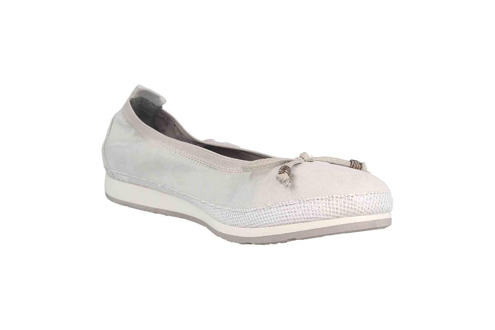 Fitters Footwear Celine Ballerinas In Übergrößen Grau 2.132301 Grey MF Große Damenschuhe