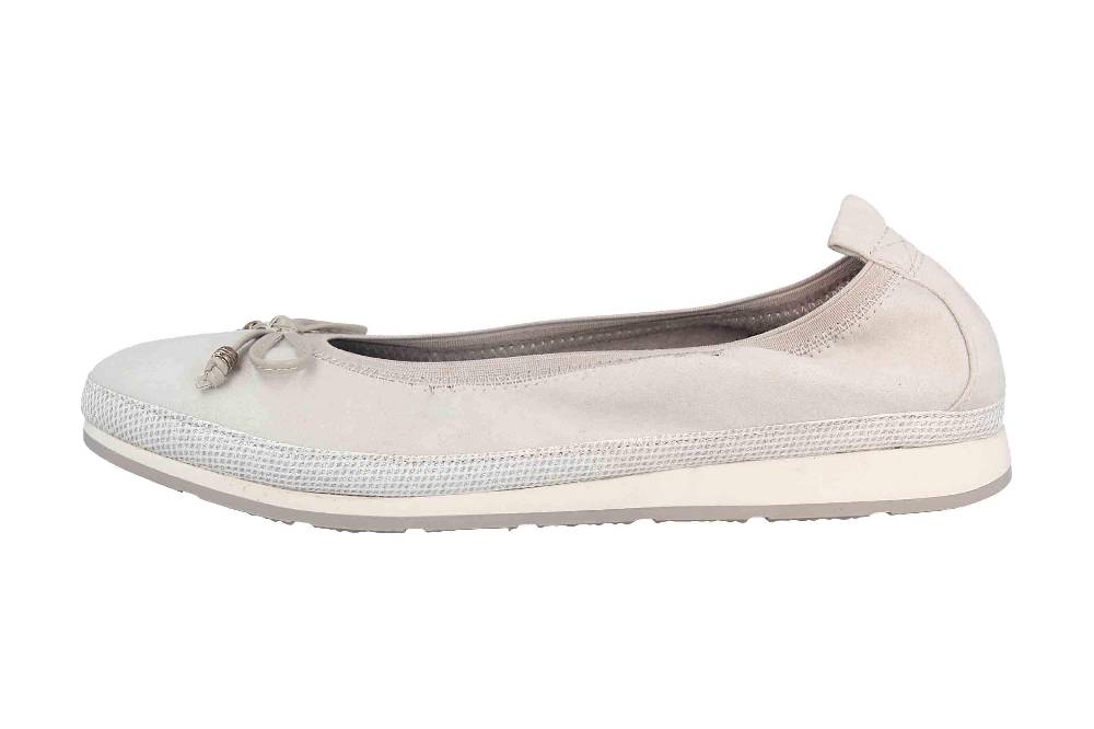 Fitters Footwear Celine Ballerinas in Übergrößen Grau 2.132301 Grey MF große Damenschuhe