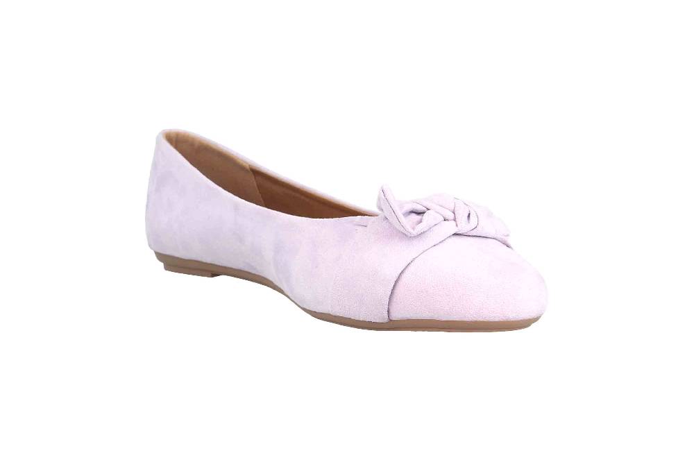 Fitters Footwear Claire Ballerinas In Übergrößen Lila 2.589647 Lilac Große Damenschuhe