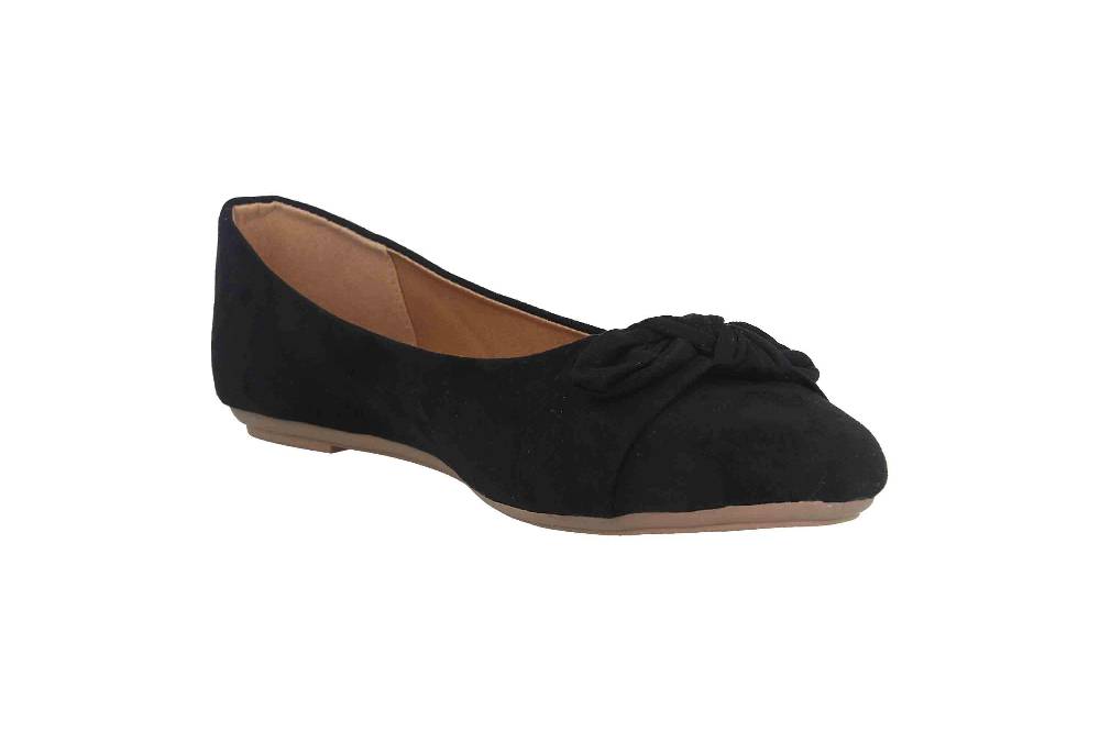 Fitters Footwear Claire Ballerinas In Übergrößen Schwarz 2.589647 Black Große Damenschuhe