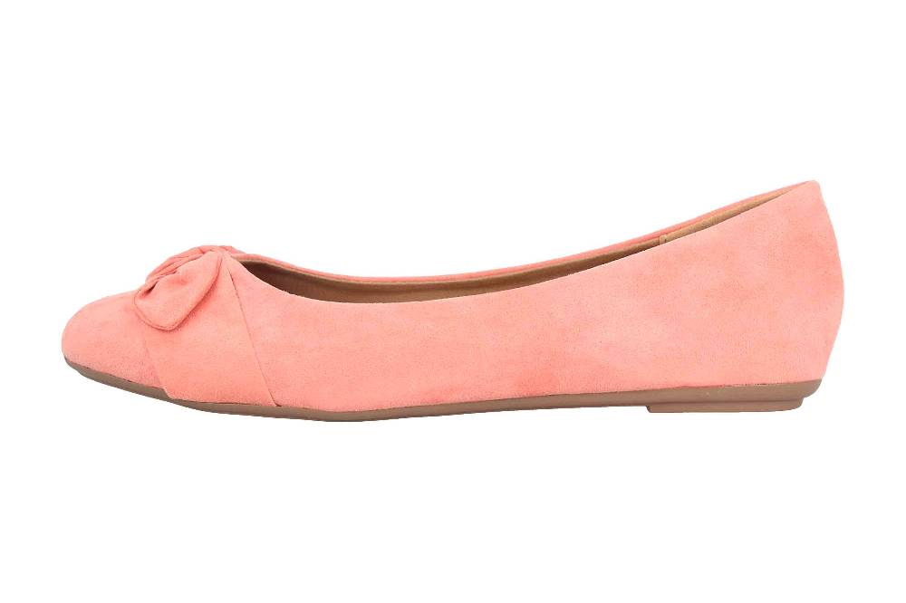 Fitters Footwear Claire Ballerinas in Übergrößen Rosa 2.589647 Coral große Damenschuhe