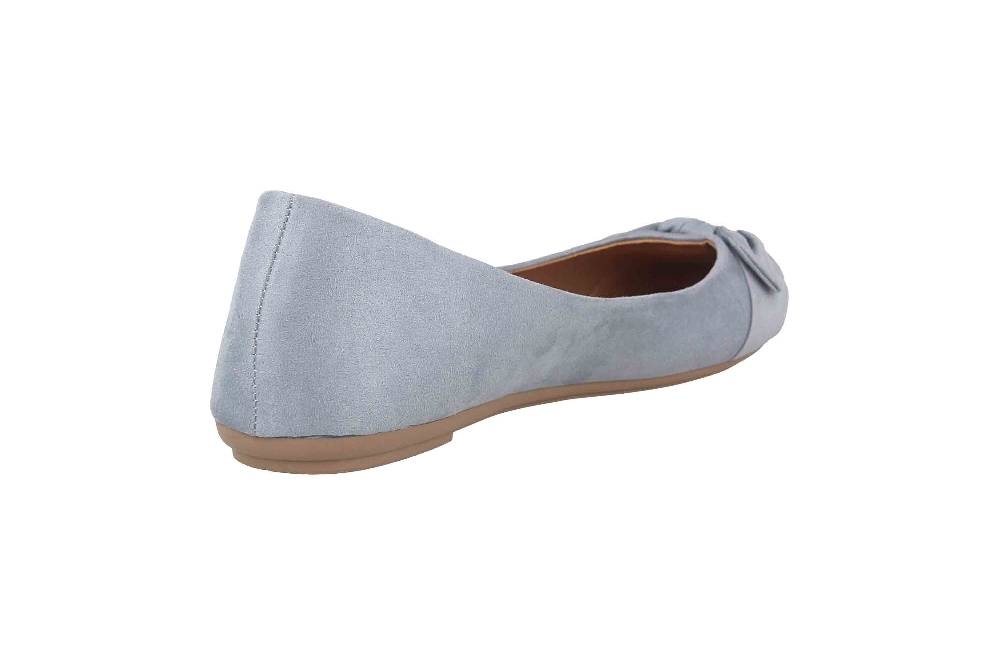 Fitters Footwear Claire Ballerinas In Übergrößen Blau 2.589647 Blue Große Damenschuhe