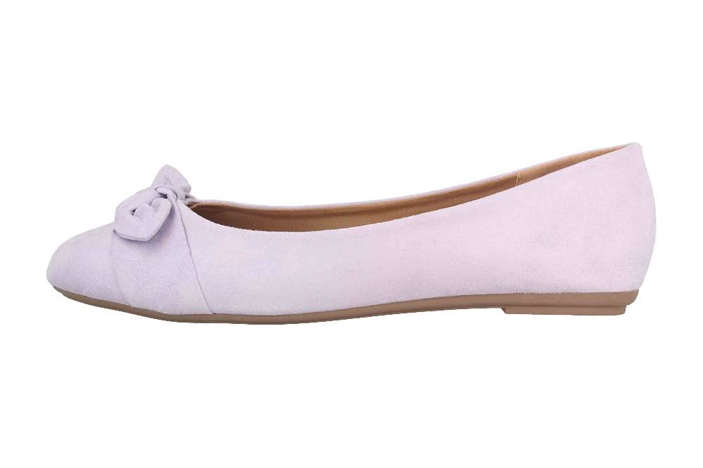 Fitters Footwear Claire Ballerinas in Übergrößen Lila 2.589647 Lilac große Damenschuhe