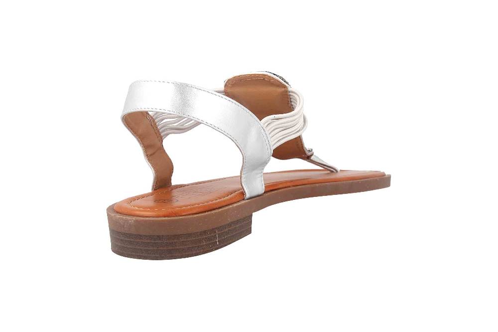 Fitters Footwear Frida Zehentrenner In Übergrößen Schwarz 2.156808 Black Große Damenschuhe