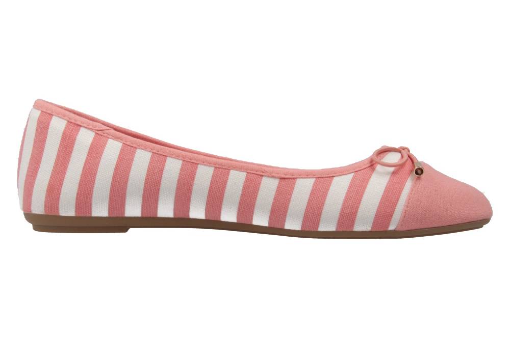 Fitters Footwear Grace Ballerinas In Übergrößen Pink 2.514343 L.Pink/White Große Damenschuhe