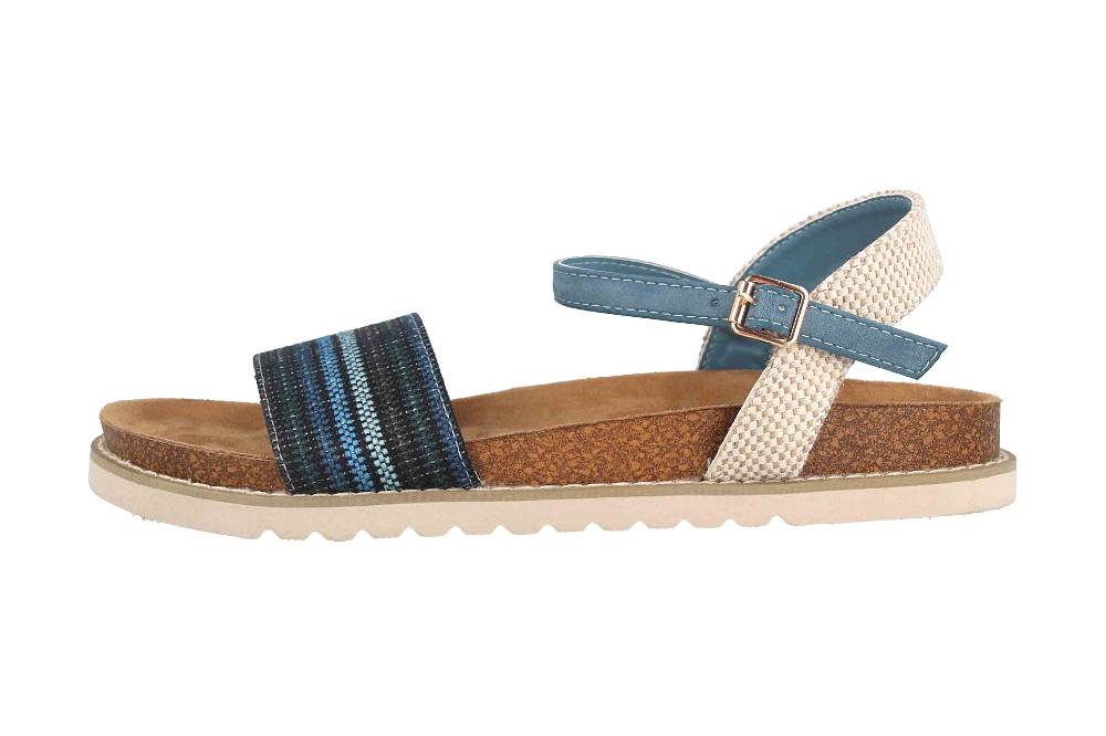 Fitters Footwear Iris Ballerinas in Übergrößen Beige 2BB0882004 Beige PU große Damenschuhe