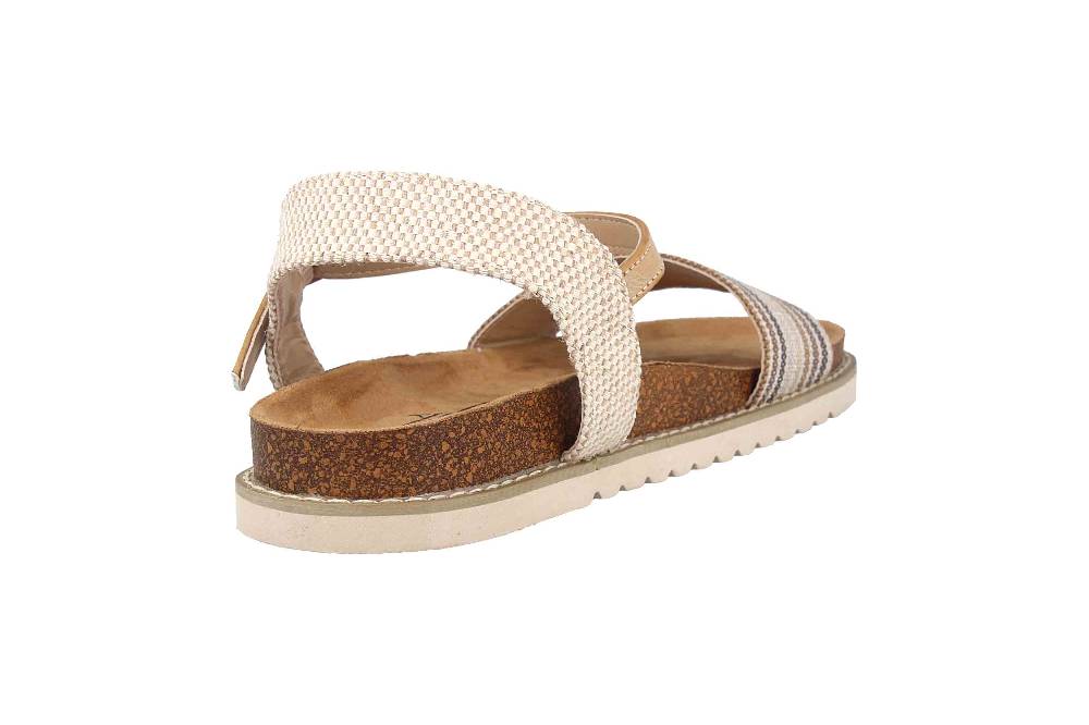 Fitters Footwear Iris Ballerinas In Übergrößen Beige 2BB0882004 Beige PU Große Damenschuhe