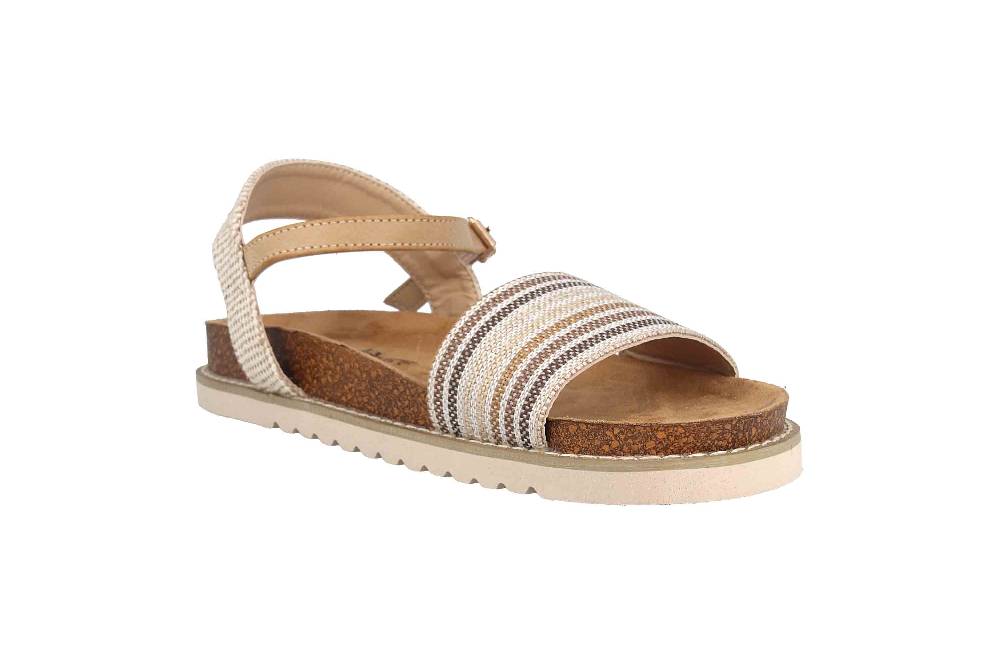 Fitters Footwear Iris Ballerinas In Übergrößen Beige 2BB0882004 Beige PU Große Damenschuhe