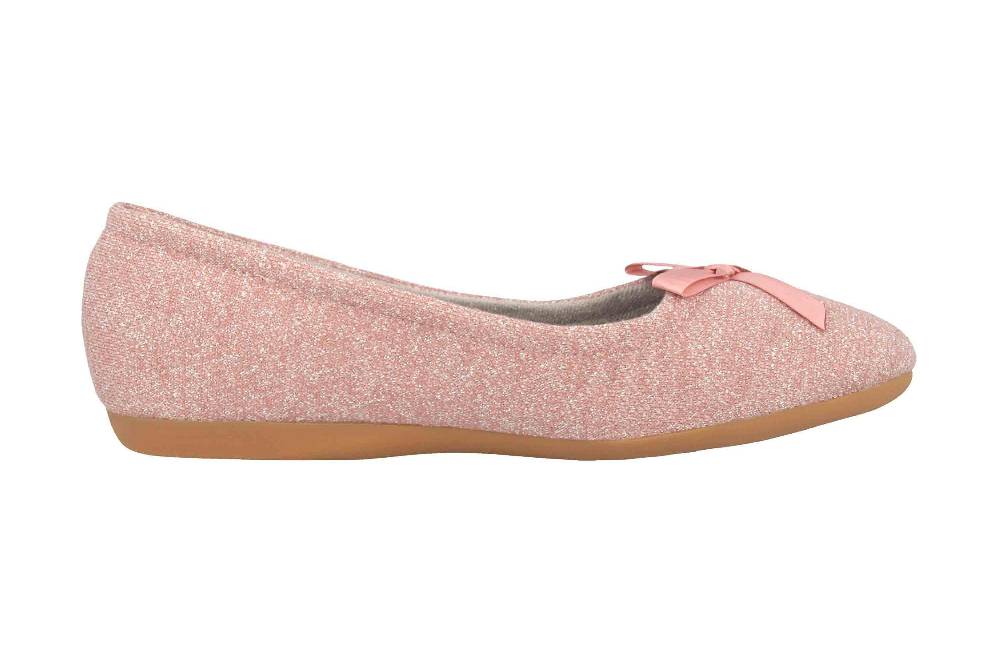 Fitters Footwear Iris Ballerinas In Übergrößen Beige 2BB0882004 Beige PU Große Damenschuhe