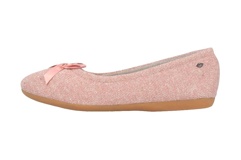 Fitters Footwear Iris Ballerinas in Übergrößen Beige 2BB0882004 Beige PU große Damenschuhe