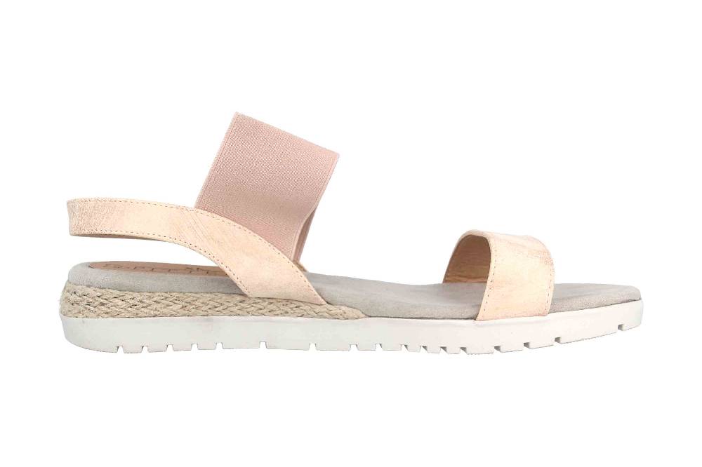 Fitters Footwear Jana Sandalen In Übergrößen Rose 2.954520 Rose Große Damenschuhe