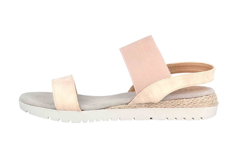 Fitters Footwear Jana Sandalen in Übergrößen Rose 2.954520 Rose große Damenschuhe