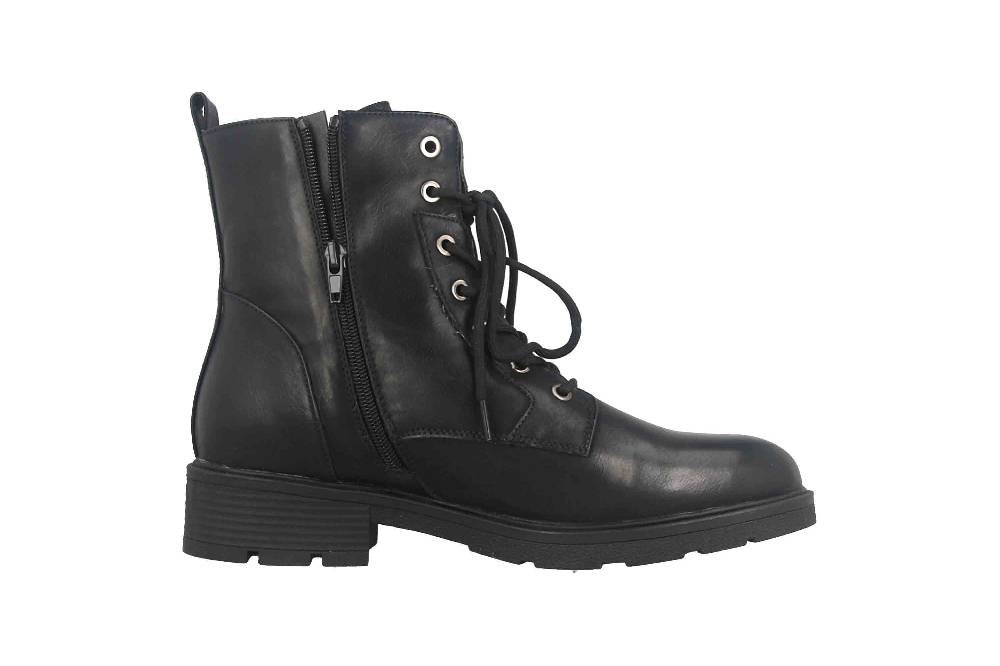 Fitters Footwear Kata Stiefeletten In Übergrößen Braun 2AA0210203 Cognac Große Damenschuhe