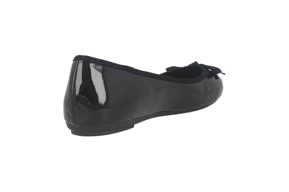 Fitters Footwear Liv Ballerinas In Übergrößen Schwarz 2BB0882002 Black Patent Große Damenschuhe