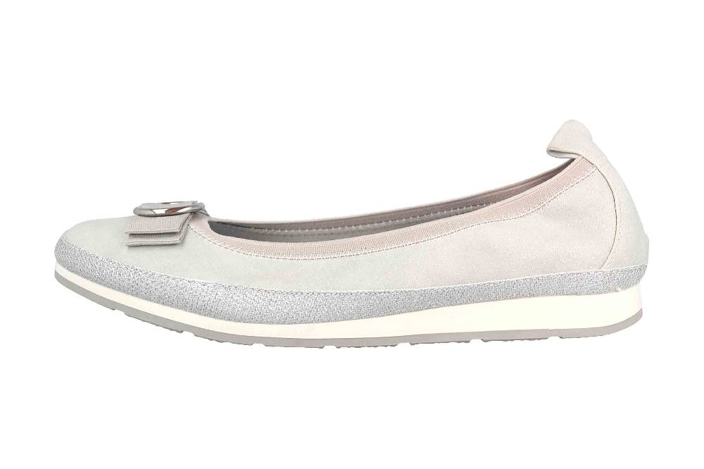 Fitters Footwear Lore Ballerinas in Übergrößen Schwarz 2BB0882003 Black PU große Damenschuhe