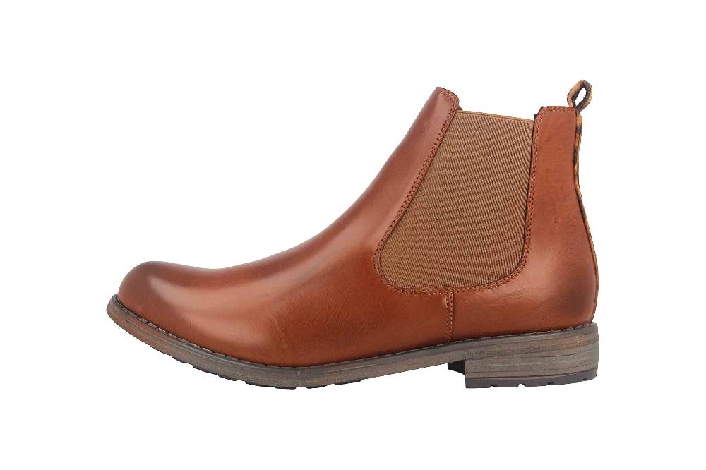 Fitters Footwear Lucia Stiefeletten in Übergrößen Braun 2252325 Brandy große Damenschuhe
