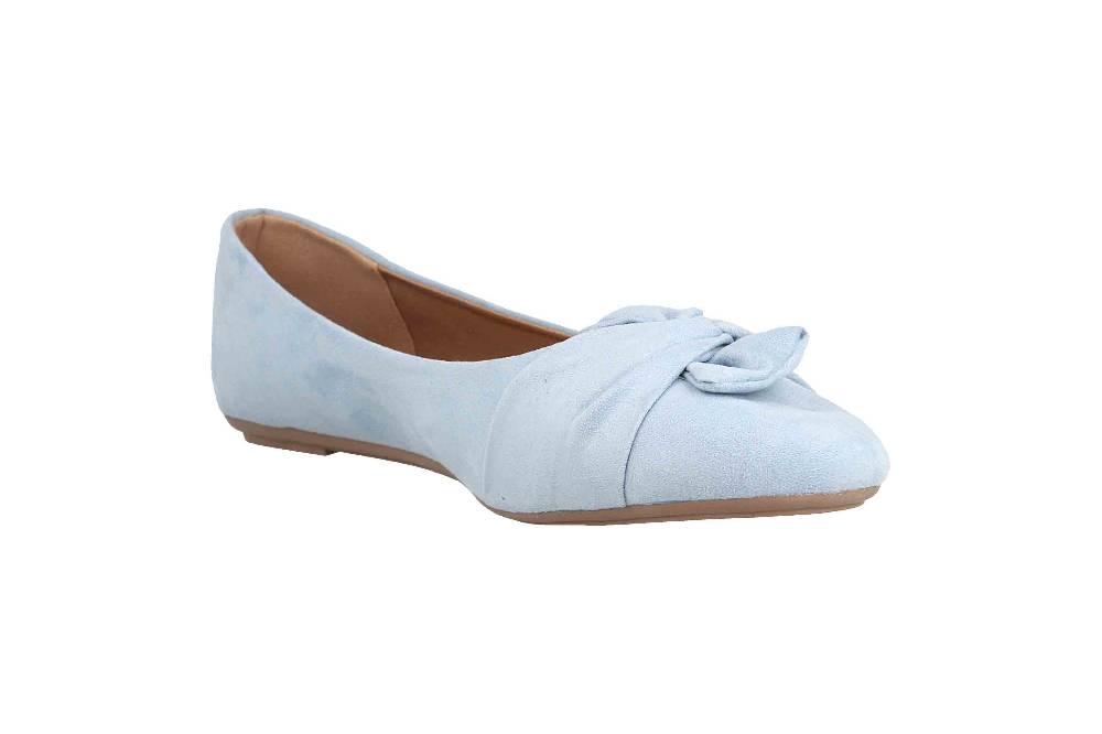 Fitters Footwear Maike Ballerinas In Übergrößen Blau 2.589641 Blue Große Damenschuhe