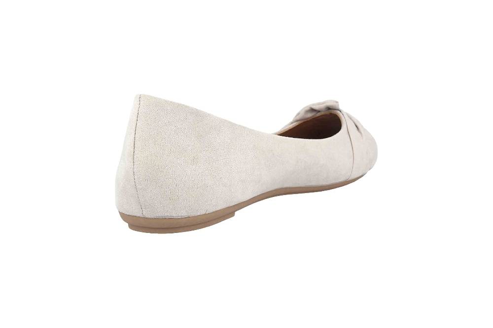 Fitters Footwear Maike Ballerinas In Übergrößen Grau 2.589641 Grey Große Damenschuhe
