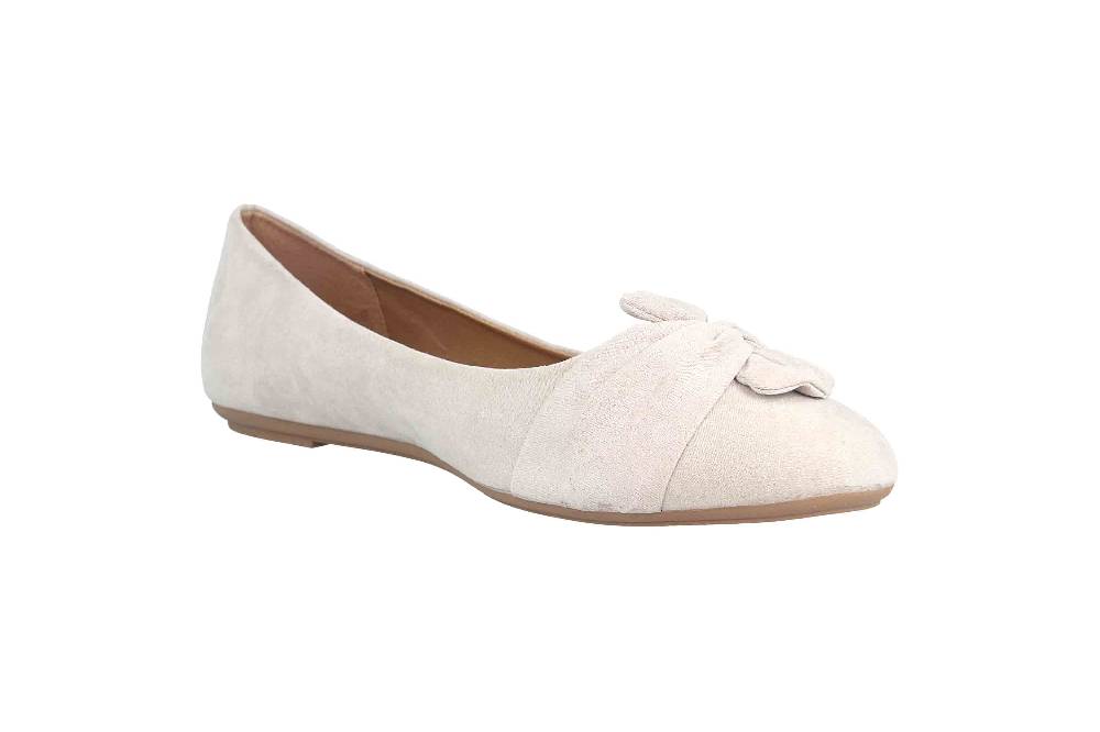Fitters Footwear Maike Ballerinas In Übergrößen Grau 2.589641 Grey Große Damenschuhe