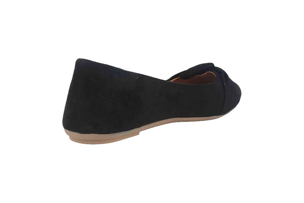 Fitters Footwear Maike MF Ballerinas In Übergrößen Schwarz 2589641 Black Große Damenschuhe