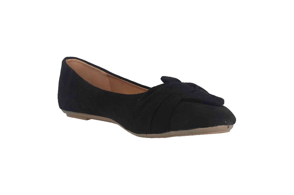 Fitters Footwear Maike MF Ballerinas In Übergrößen Schwarz 2589641 Black Große Damenschuhe