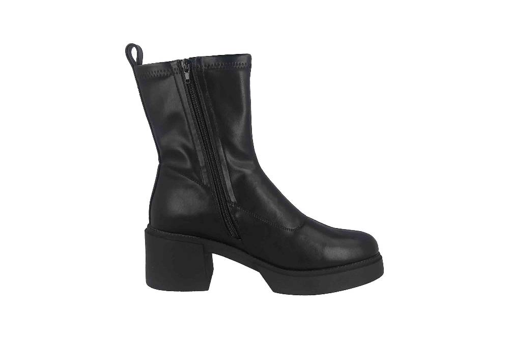 Fitters Footwear Mara Stiefeletten In Übergrößen Schwarz 2TT0301401 Black Große Damenschuhe