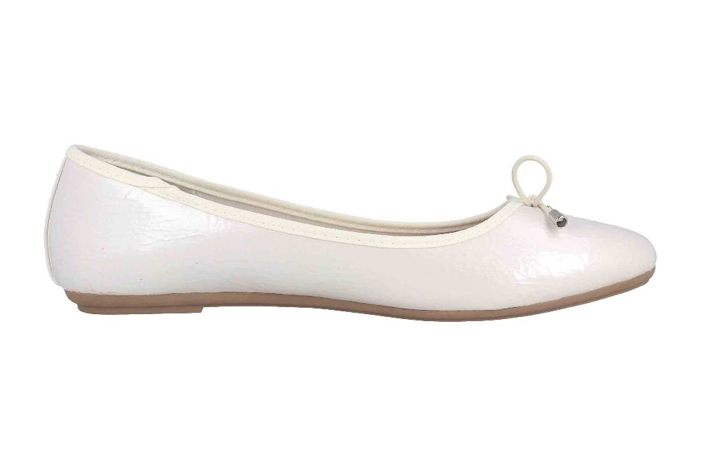 Fitters Footwear Mila Ballerinas In Übergrößen Weiß 2.514362 Off White Große Damenschuhe