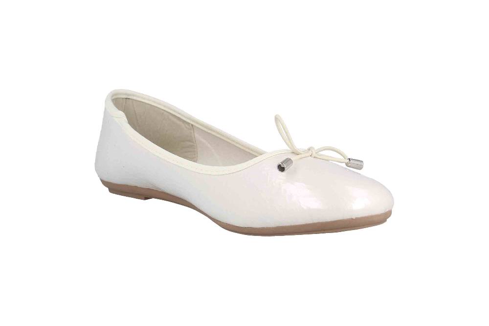 Fitters Footwear Mila Ballerinas In Übergrößen Weiß 2.514362 Off White Große Damenschuhe