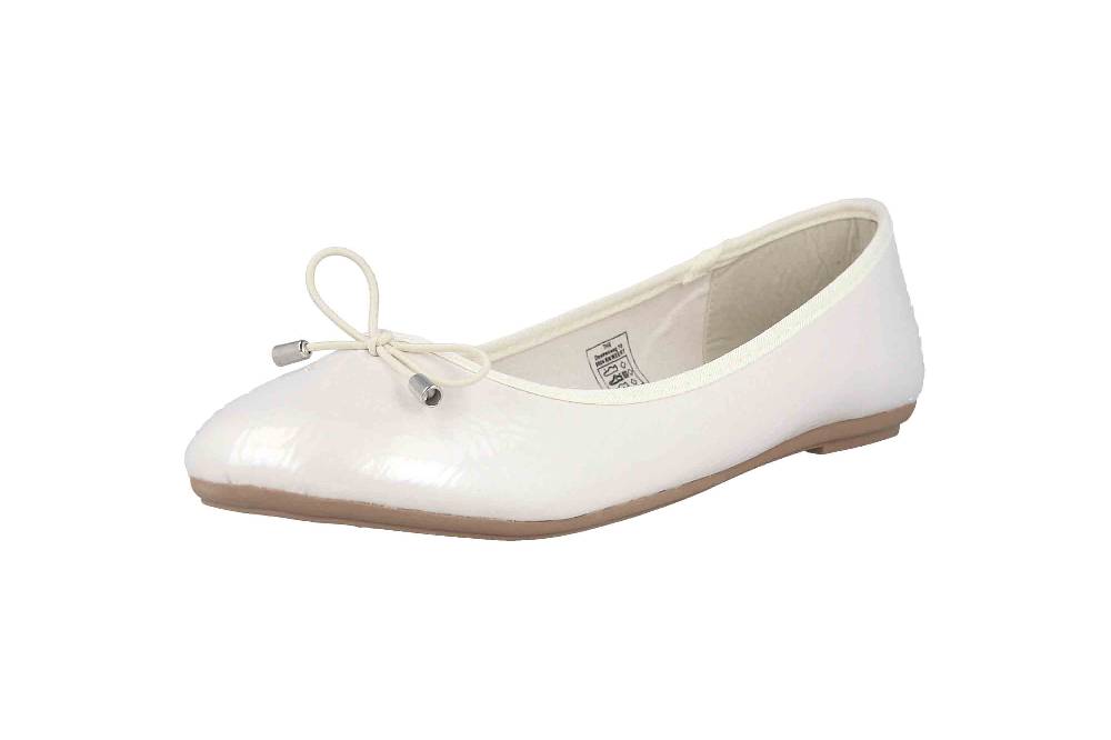 Fitters Footwear Mila Ballerinas In Übergrößen Weiß 2.514362 Off White Große Damenschuhe