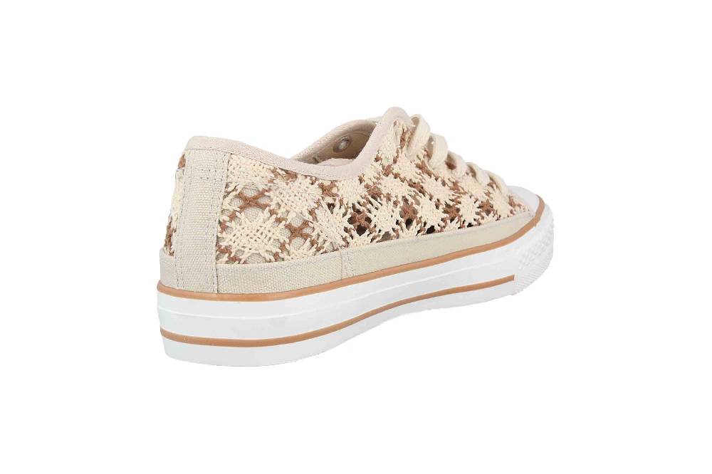 Fitters Footwear Nina Sneaker In Übergrößen Mehrfarbig 2.876922 Beige Brown Große Damenschuhe