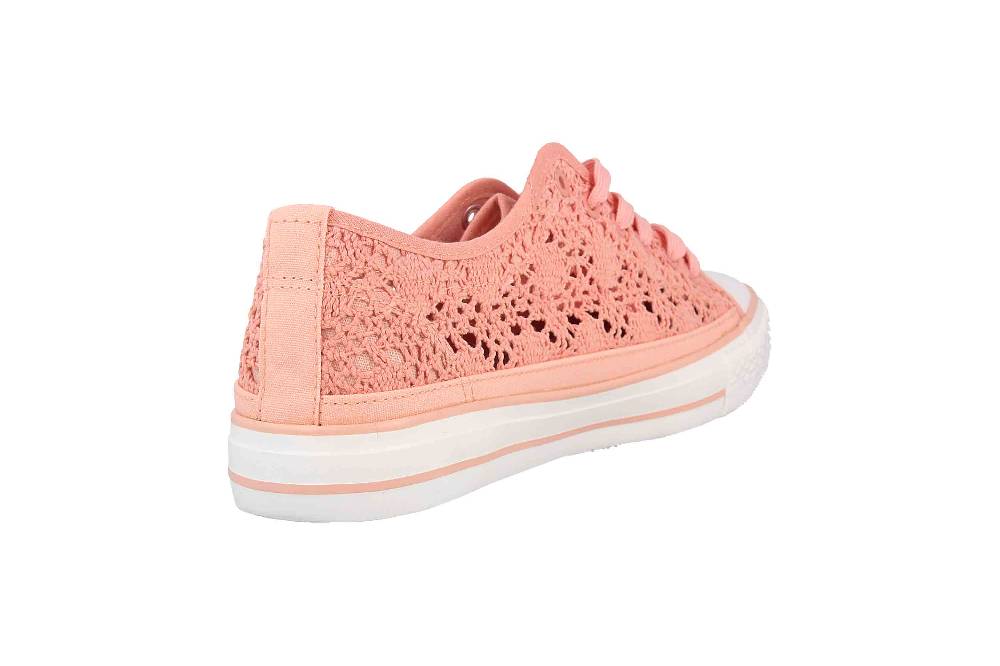 Fitters Footwear Nina Sneaker In Übergrößen Rosa 2.876922 Coral Große Damenschuhe