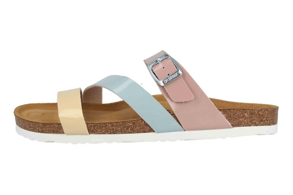 Fitters Footwear Pantoletten in Übergrößen Grün 2TM12002 Alice Mint große Damenschuhe