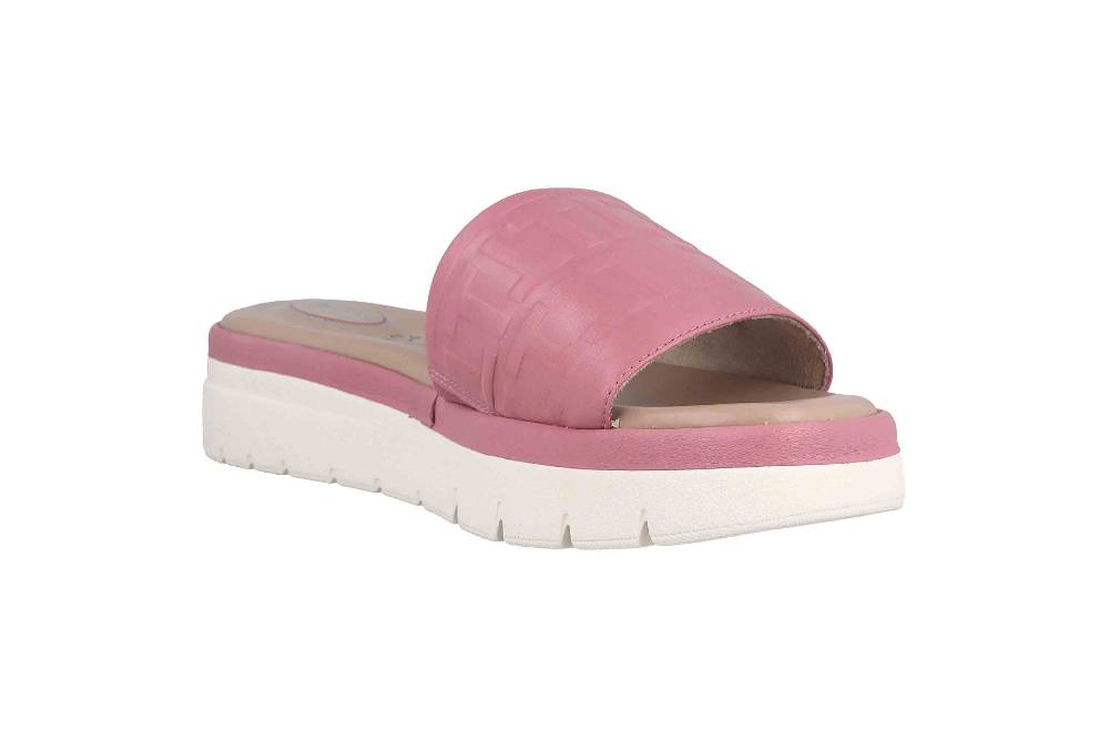 Fitters Footwear Pantoletten In Übergrößen Schwarz 2TM12001 Jade Black Große Damenschuhe