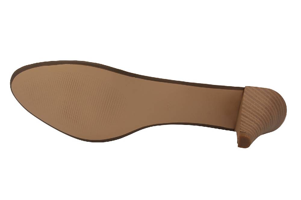 Fitters Footwear Pumps In Übergrößen Beige 2.469201 Taupe MF Große Damenschuhe