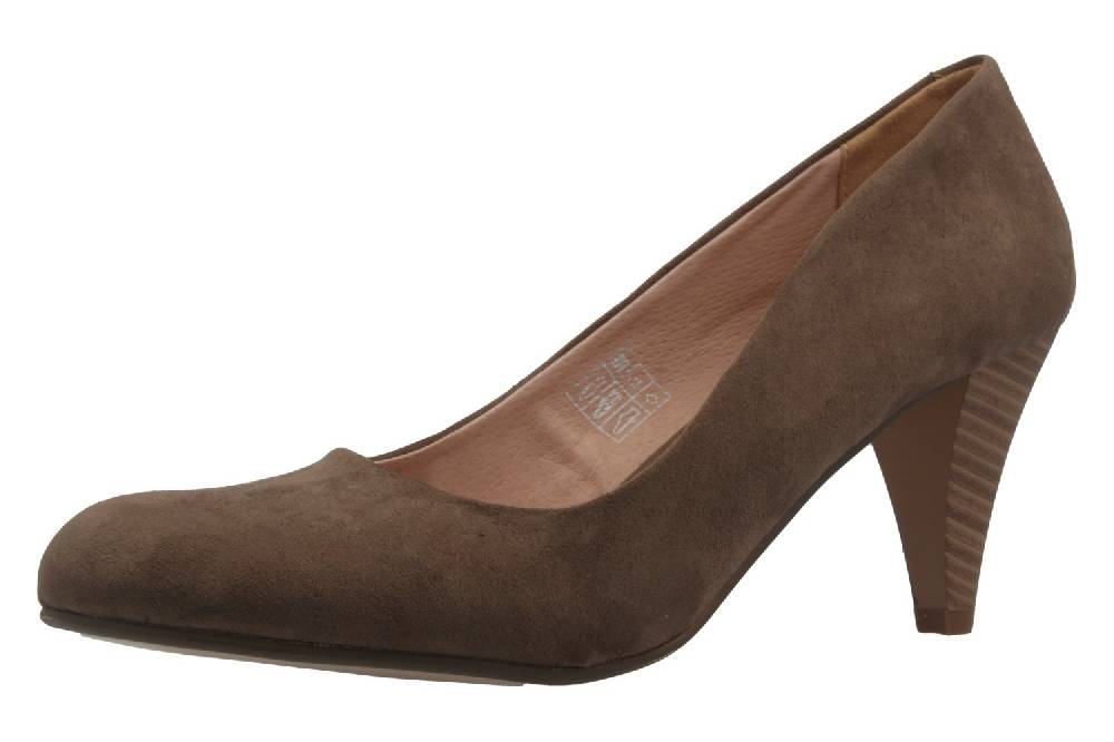 Fitters Footwear Pumps in Übergrößen Beige 2.469201 Taupe MF große Damenschuhe