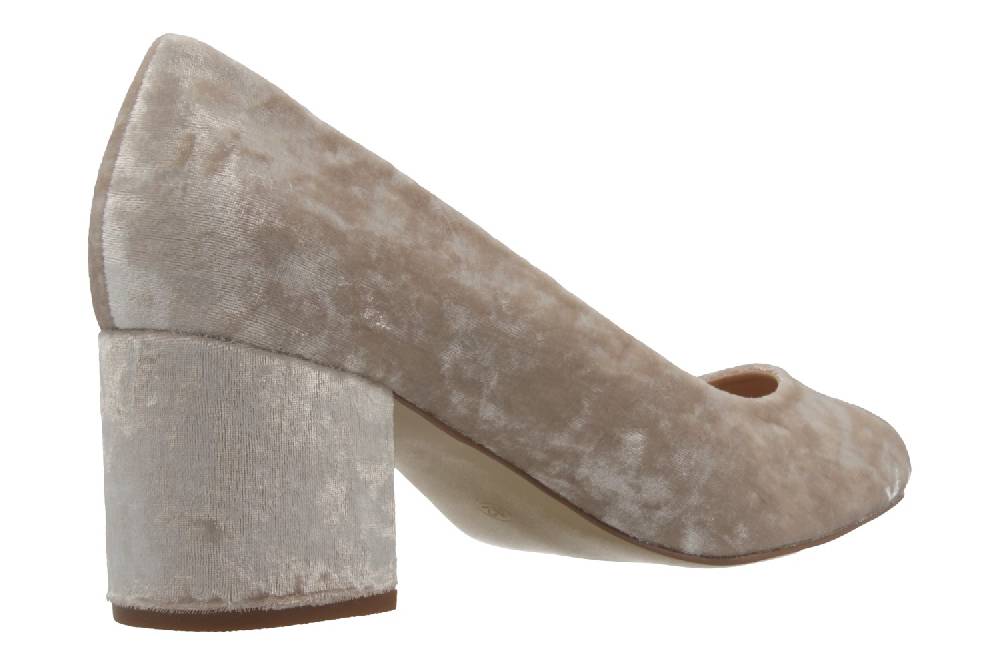 Fitters Footwear Pumps In Übergrößen Beige 2.978609 Sesy Beige Velvet Große Damenschuhe