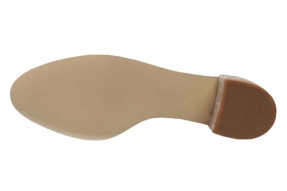 Fitters Footwear Pumps In Übergrößen Beige 2.978609 Sesy Beige Velvet Große Damenschuhe