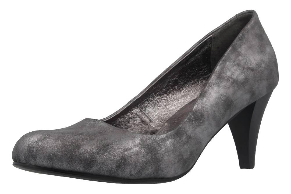 Fitters Footwear Pumps in Übergrößen Schwarz 2.469201 Black Metallic große Damenschuhe
