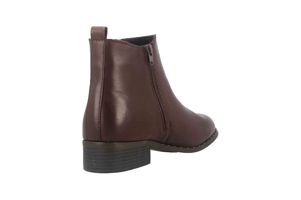 Fitters Footwear Sabine Stiefeletten In Übergrößen Braun 2239217 Brown Große Damenschuhe