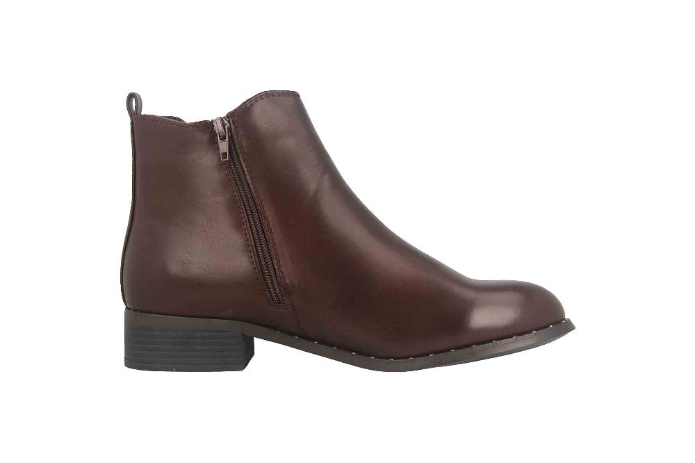Fitters Footwear Sabine Stiefeletten In Übergrößen Braun 2239217 Brown Große Damenschuhe