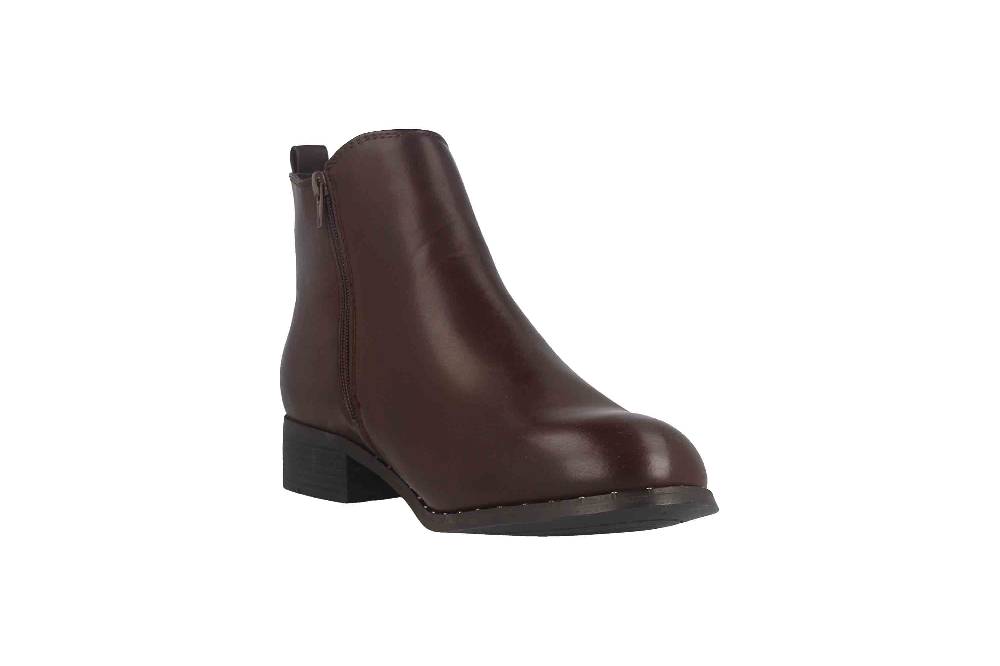 Fitters Footwear Sabine Stiefeletten In Übergrößen Braun 2239217 Brown Große Damenschuhe