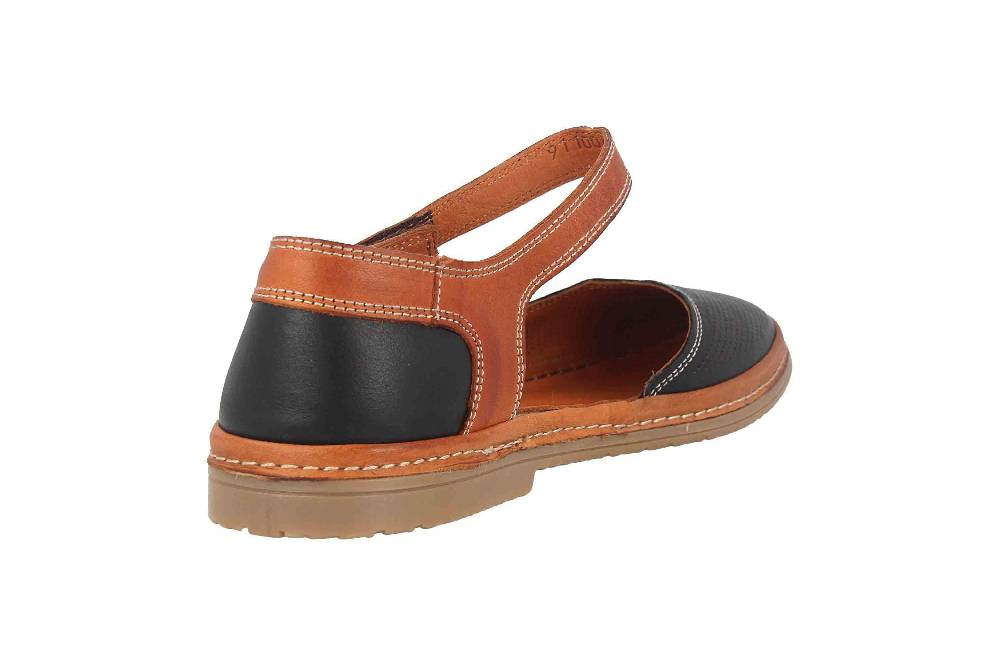 Fitters Footwear Sandalen In Übergrößen Beige 2TM12005 Jolie Tan Große Damenschuhe