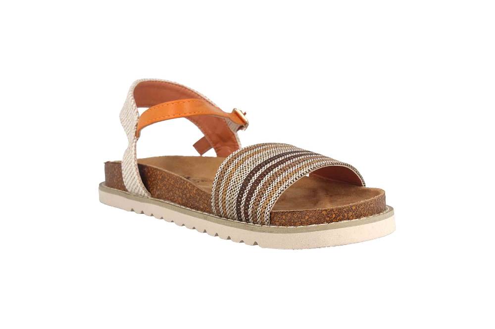 Fitters Footwear Sandalen In Übergrößen Orange 2TM12003 Anouk Orange Große Damenschuhe