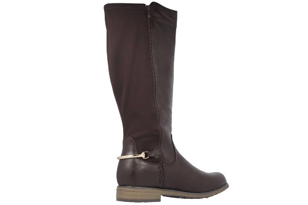 Fitters Footwear Stiefel In Übergrößen 2823951 Braun Maja Große Damenschuhe