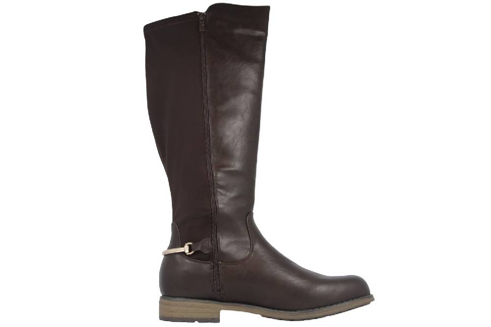 Fitters Footwear Stiefel In Übergrößen 2823951 Braun Maja Große Damenschuhe