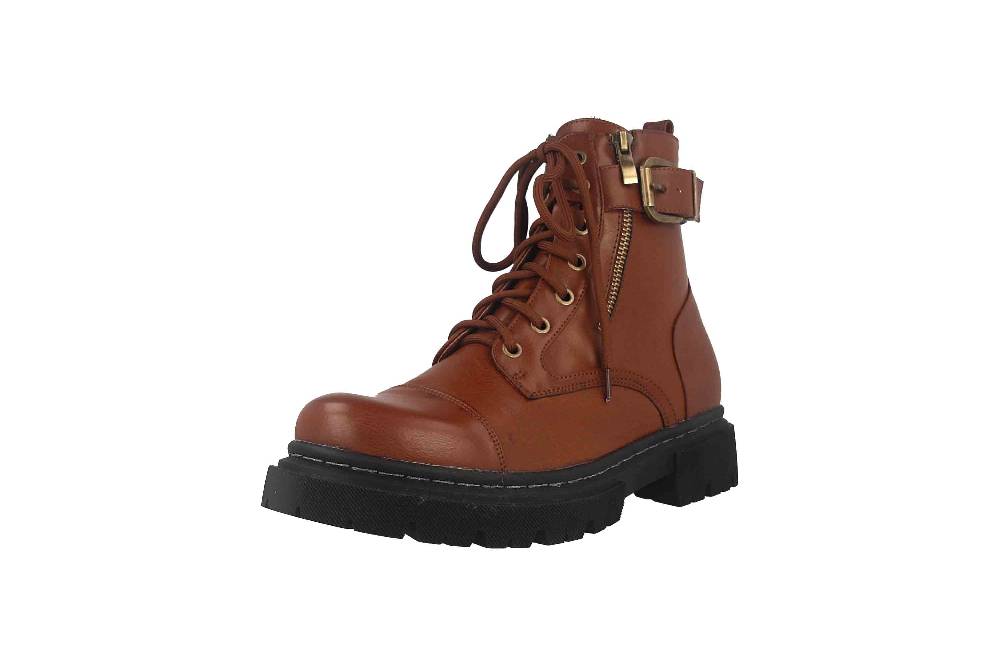 Fitters Footwear Stiefel In Übergrößen Braun 2AC3802 Zita Cognac Große Damenschuhe